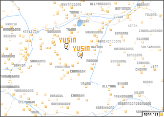 map of Yusin