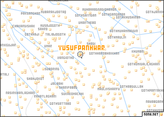 map of Yūsuf Panhwār