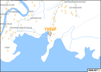 map of Yūsuf