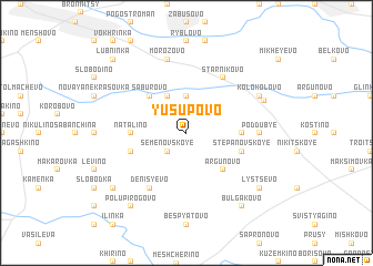 map of Yusupovo