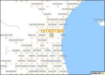 map of Yü-t\