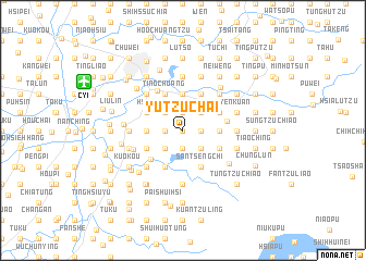 map of Yu-tzu-chai