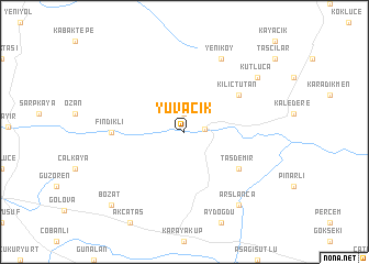 map of Yuvacık