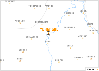 map of Yuwengbu