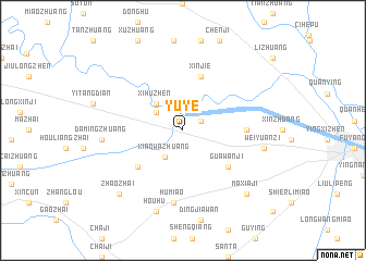 map of Yuye