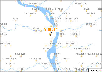 map of Ywalin