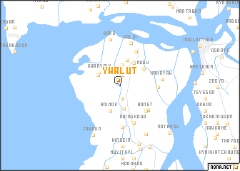 map of Ywalut