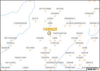 map of Ywamun