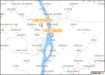 map of Ywataung