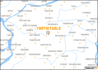 map of Ywathitgale