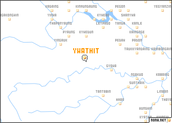 map of Ywathit