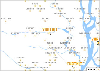 map of Ywathit