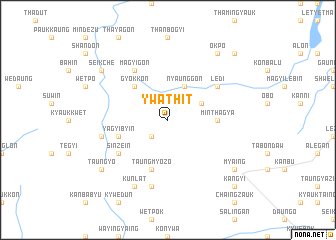 map of Ywathit
