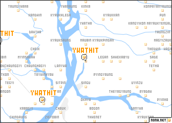 map of Ywathit