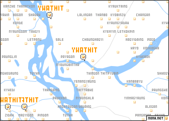 map of Ywathit