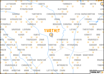 map of Ywathit