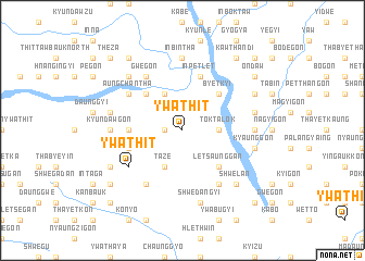 map of Ywathit