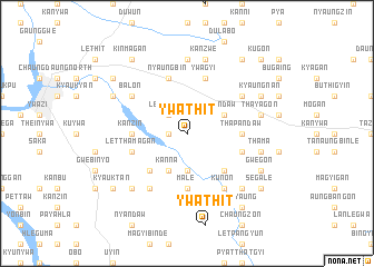 map of Ywathit