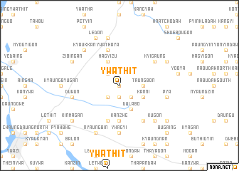 map of Ywathit