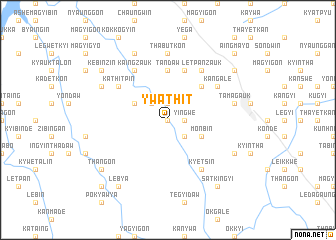 map of Ywathit