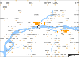 map of Ywathit