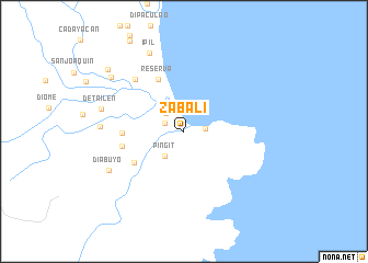 map of Zabali