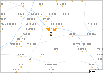 map of Zabdo