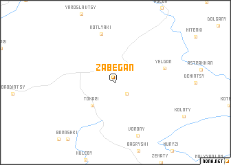 map of Zabegan