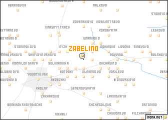 map of Zabelino