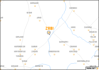 map of Zabi