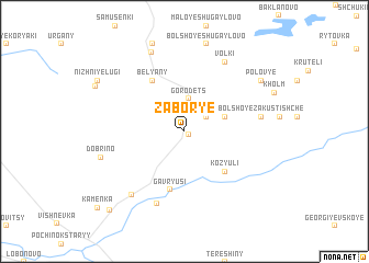 map of Zabor\