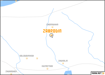 map of Zabrodin