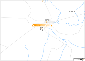map of Zadarʼinskiy