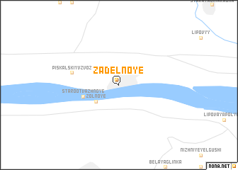 map of Zadel\