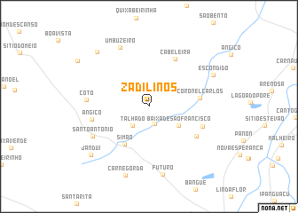 map of Zadilinos
