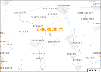 map of Zadorozhnyy