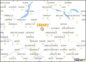 map of Zadory
