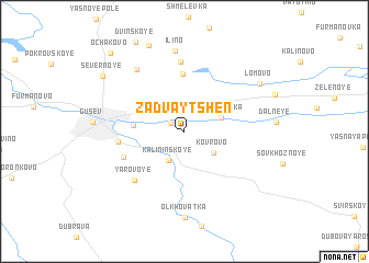 map of (( Zadvaytshen ))