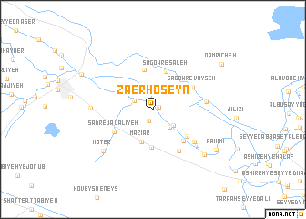 map of Zā\