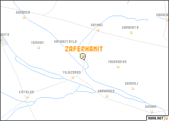 map of Zaferhamit