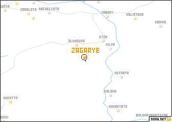 map of Zagar\