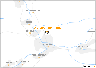map of Zagaydarovka