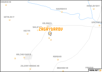 map of Zagaydarov