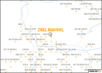 map of Zaglauwinkl