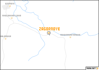 map of Zagornoye