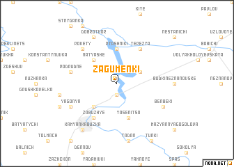 map of Zagumenki