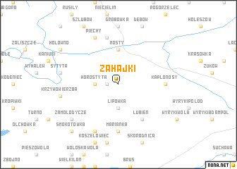 map of Zahajki