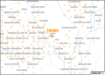 map of Zahak