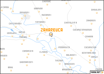 map of Zahareuca