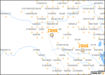 map of Zaha